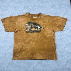 Vintage The Mountain Horse Nature Tie Dye Nature Shirt Kids XL
